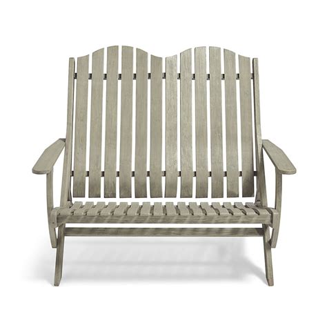 Newcomb Adirondack Bench | Grandin Road