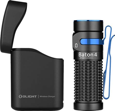 OLIGHT Baton4 Kit 1,300 Lumens LED Magnetic Charging Rechargeable Torch ...