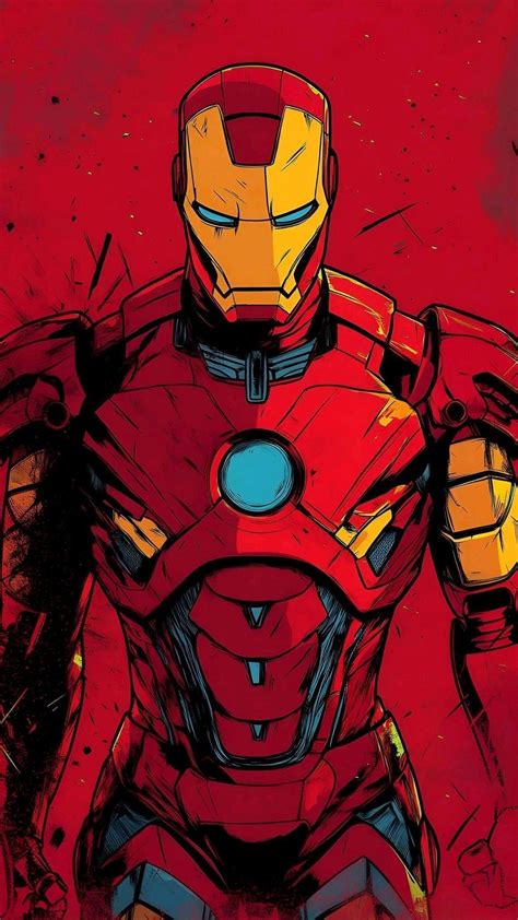 The Avengers - Iron Man | Iron man comic, Iron man art, Iron man