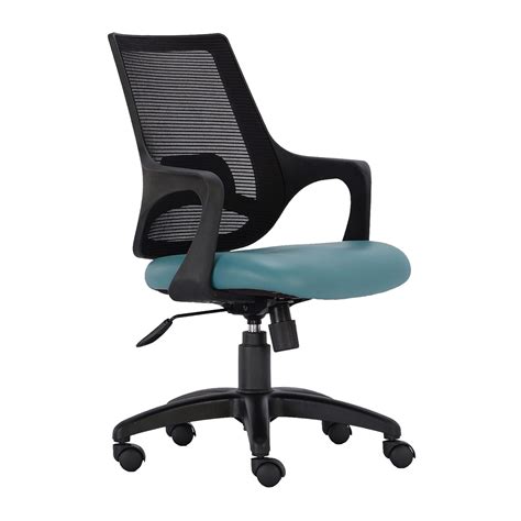 Amazon Brand - Umi Mid Back Mesh Office Chair Ergonomic Swivel Black ...