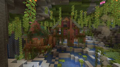 Minecraft Cave House