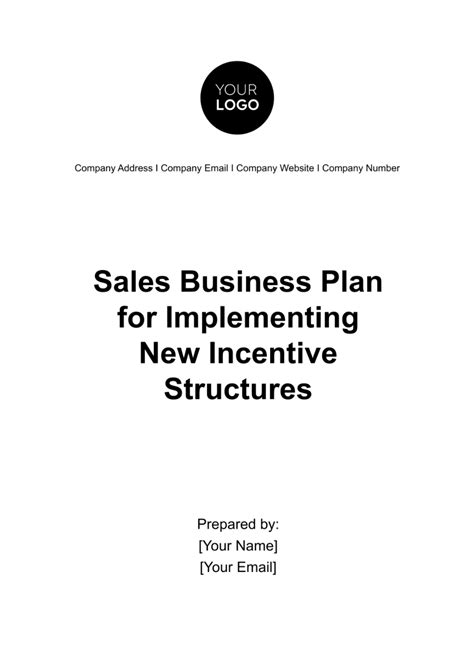 Sales Rep Business Plan Template 的图像结果