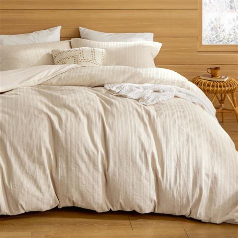 Bedsure Cotton Duvet Cover Queen Szie - Boho Textured Duvet Cover Set ...