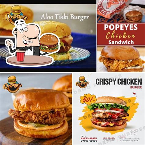 Popeyes food, Moga - Restaurant reviews