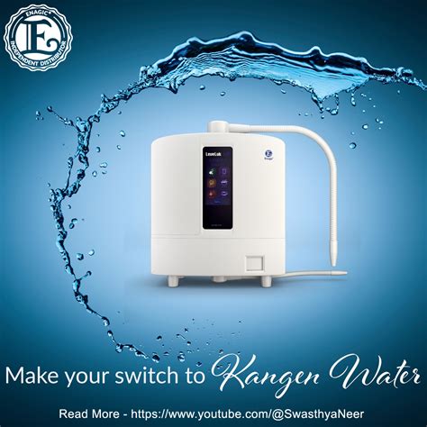 Choosing to drink Kangen Water, you aid your body in returning to a ...