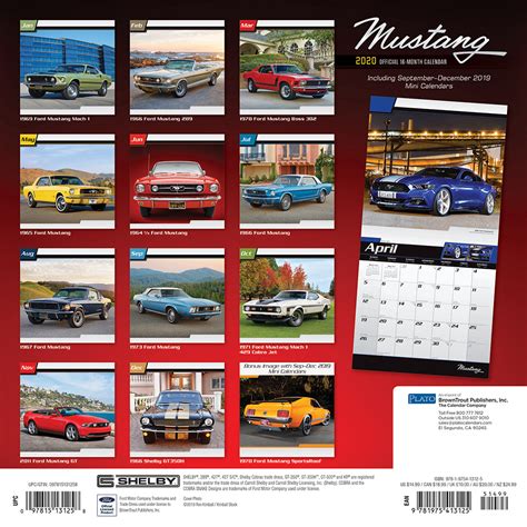 Mustang Ps Calendar