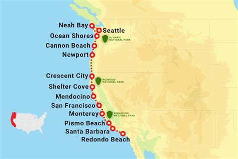 Pacific Coast Highway Motorcycle Tour - Seattle to Los Angeles | Self ...