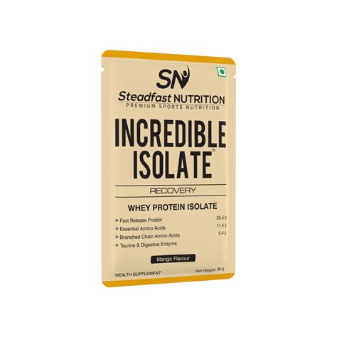 Buy Whey Protein Isolate Chocolate Flavour 25 G Protein Per Serving ...