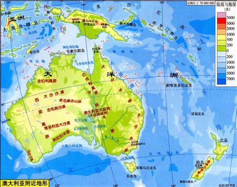澳大利亚和新西兰地图_澳大利亚和新西兰_微信公众号文章