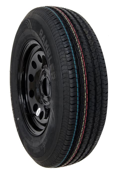 Summit Racing SUM-550A22515DB Summit Racing™ 550 Series Trailer Wheel ...