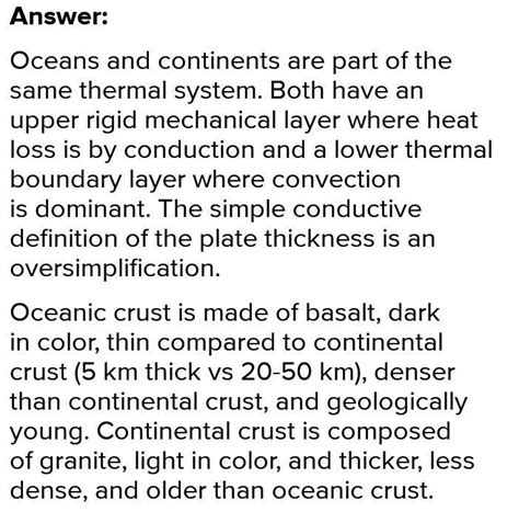 similarity between continent and ocean - Brainly.in
