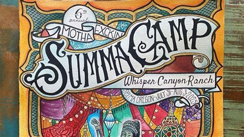 Motha Fxcking Summa Camp 2025, Whisper Canyon Ranch, Selma, 31 July to ...