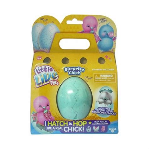 Buy LITTLE LIVE PETS Surprise Hatch & Hop Chick Hatches Again Hatch Egg ...