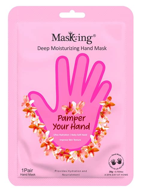 Buy Masking Hand Hydration Gloves for Deep Moisturising, Brightening ...