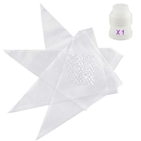 Buy Nidy® 51Pcs Set-12inch Disposable Pastry Piping Icing Bags 50Pcs ...