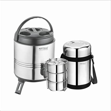 Corporate Gifts - 5 Tier Stainless Steel Lunch Boxes Jumbo-5c ...