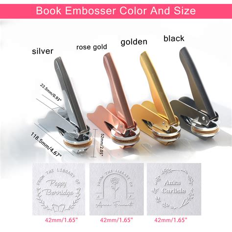 10 Stunning Book Embossers to Add a Personal Touch