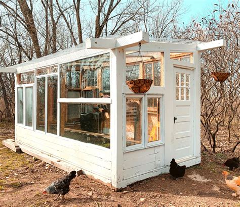 DIY Greenhouse Made of Upcycled Windows and Doors