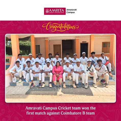 Cricket | Intranet Amrita Vishwa Vidyapeetham - Amaravati Campus