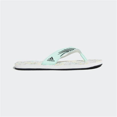 adidas CLOUDFOAM SHOWER Flip Flops - Green | adidas India