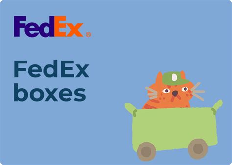 FedEx Boxes - Pack and Ship ᐈ Online | statuspnr