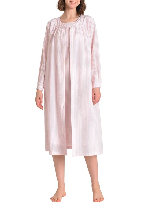 Women's Long Nightgown and Robe Set Soft Cotton – Latuza