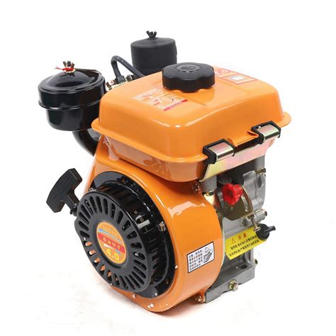 Buy 168F 196CC Diesel Engine Single Cylinder Horizontal Engine Air ...