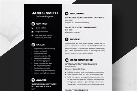 Computer Programmer Resume - Design Cuts