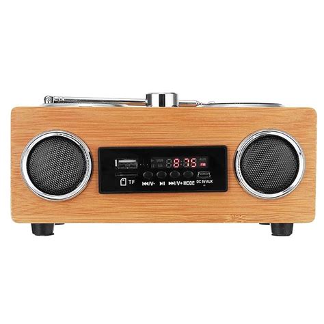 Buy Retro Radio Wireless Super Bass Radio Multimedia Speaker Classical ...