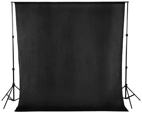 Amazon Basics Professional Black Screen Backdrop Cloth (8x9 ft ...
