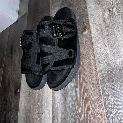 black draco slides brand new no box - Depop