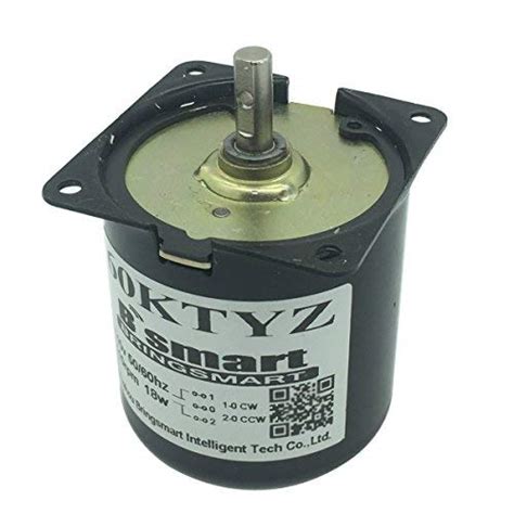 Bringsmart 60ktyz 60rpm Ac Motor Low Noise Gearbox Electric Motor ...