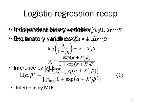 Conditional Logistic Regression Model 的图像结果