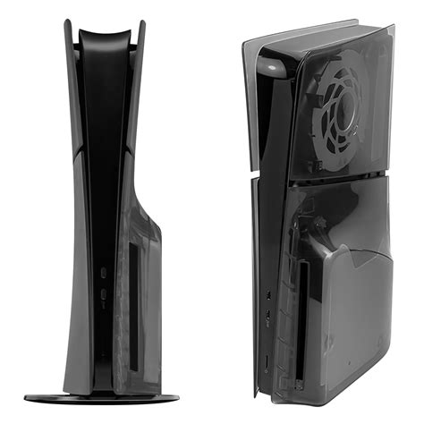 Geekria Transparent Cover Plates Compatible With Ps5 Slim Disc Edition ...