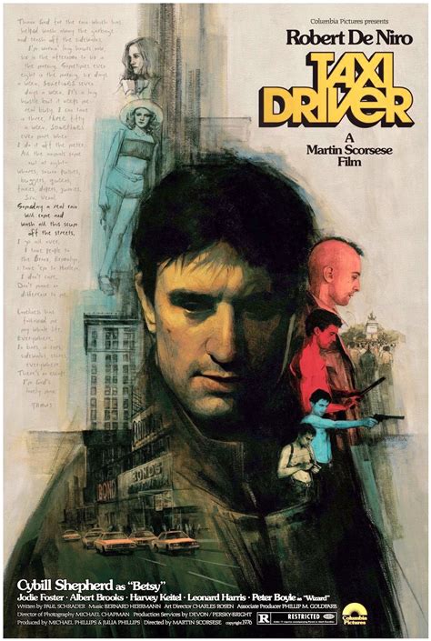 TAXI DRIVER (1976) poster design by Hans Woody | Taxi driver ...