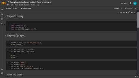 Python Simple Linear Regression 的图像结果