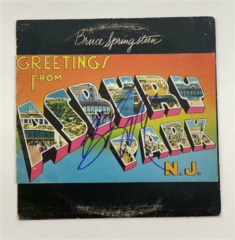 Image result for Bruce Springsteen Autograph