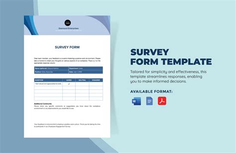 Survey Form Templates 的图像结果