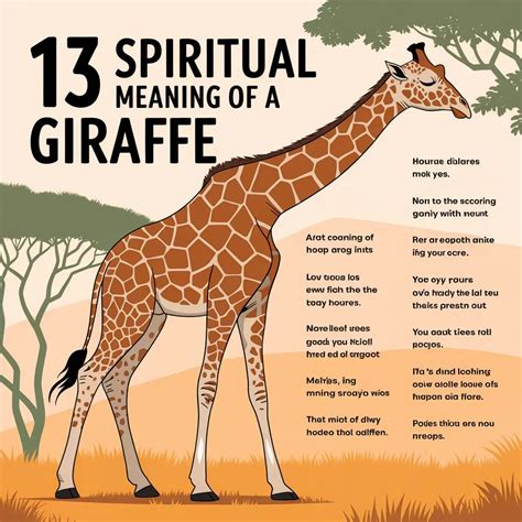 13 Spiritual Meanings of a Giraffe: Vision and Perspective