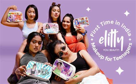 Elitty Glow Girl Neon Utility Pouch (Eyeliner, Lip Gloss, Mascara ...