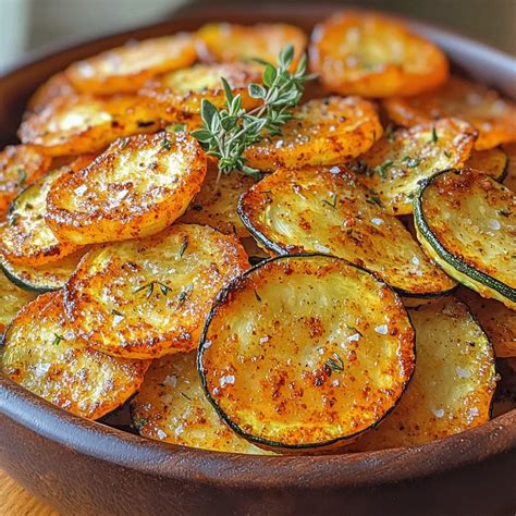 Crispy Oven-Baked Zucchini Chips Recipe - myflavorfulrecipes
