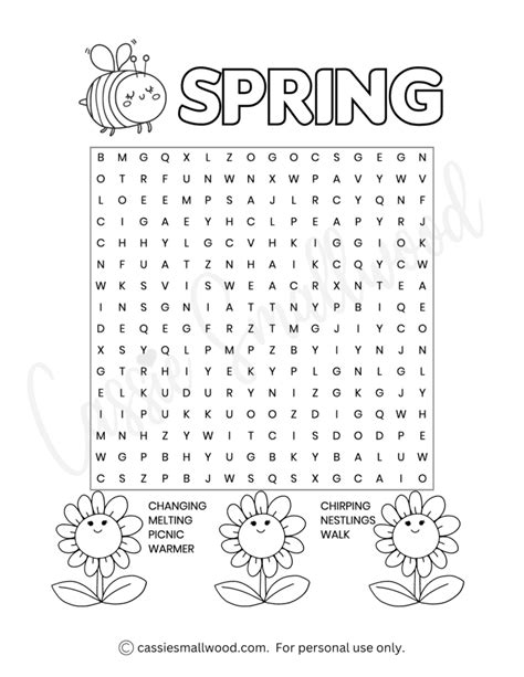 Spring Word Find 的图像结果