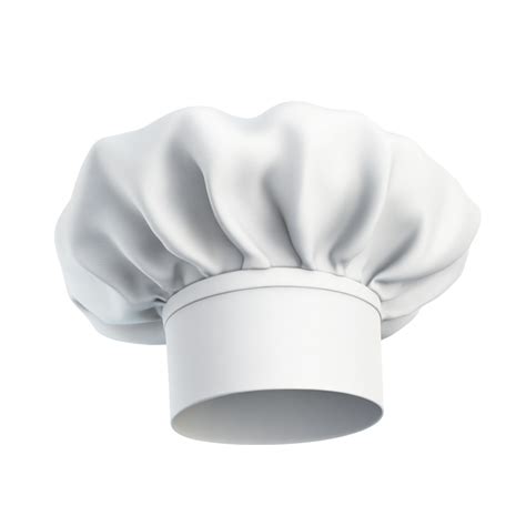 Traditional White Chef Hat 55318032 PNG