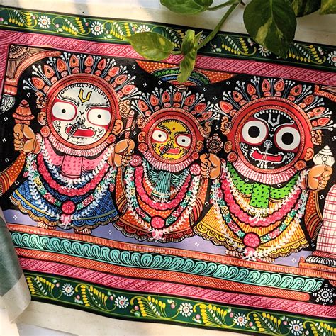 Lord Jagannath | Hand-painted Pattachitra – Kalantir