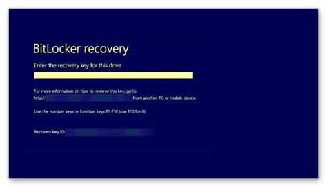 BitLocker Recovery Pop Up 的图像结果