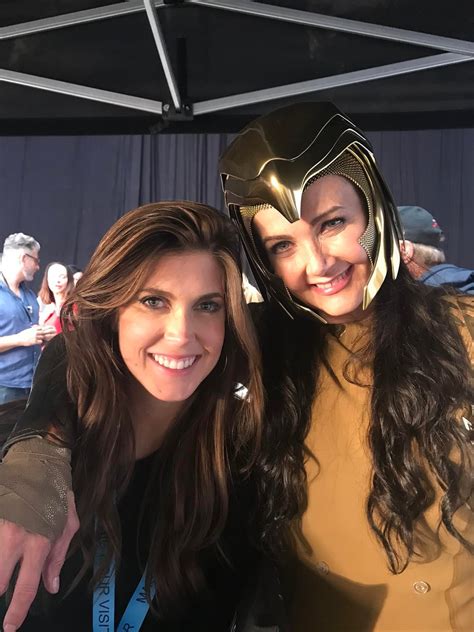 Lynda Carter just shared this behind the scenes picture from WW84 of her wearing the Asteria ...