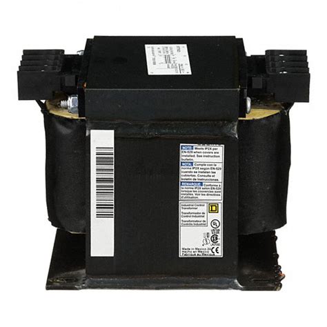SQUARE D, 208V AC/230V AC/460V AC, 115V AC, Control Transformer - 1YUV2 ...