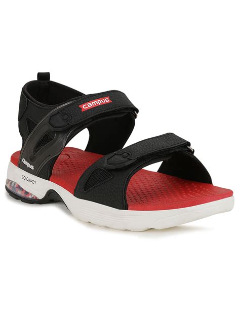 GC-10B Black Men's Sandals – Campus Shoes