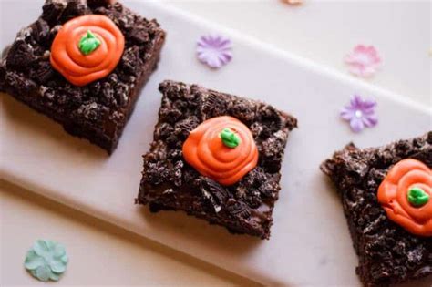 Spring Carrot Patch Brownies Recipe
