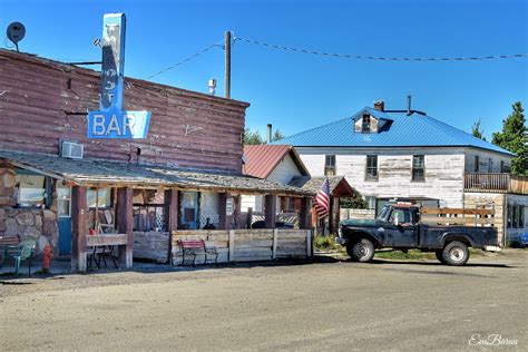 Two Dot, Montana - ein winziges Western-Städtchen in Montana ...